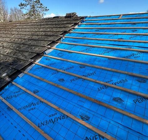 new felt battens tiles and cement ridge speldhurst tunbridge wells 09