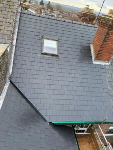 new pitched slate roof lead flashing tunbridge wells 11