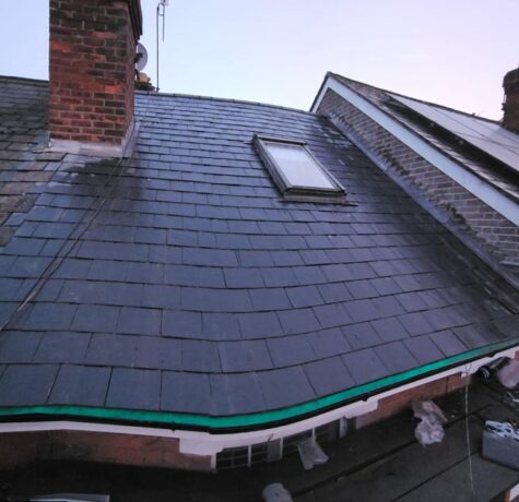new pitched slate roof lead flashing tunbridge wells 3